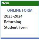 23-24 returning student form button